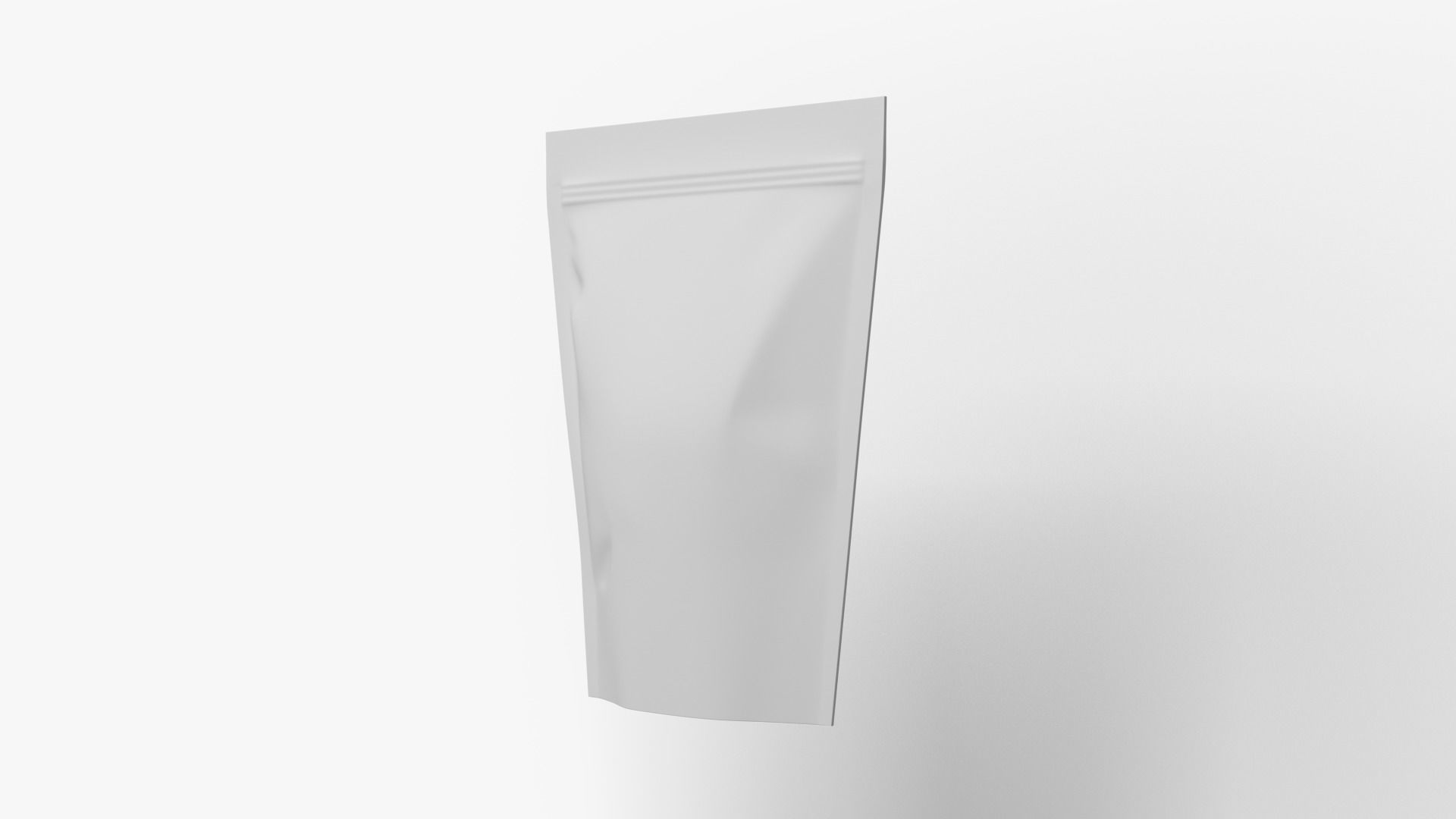 Aluminium Stand Up Pouch 3D model_7