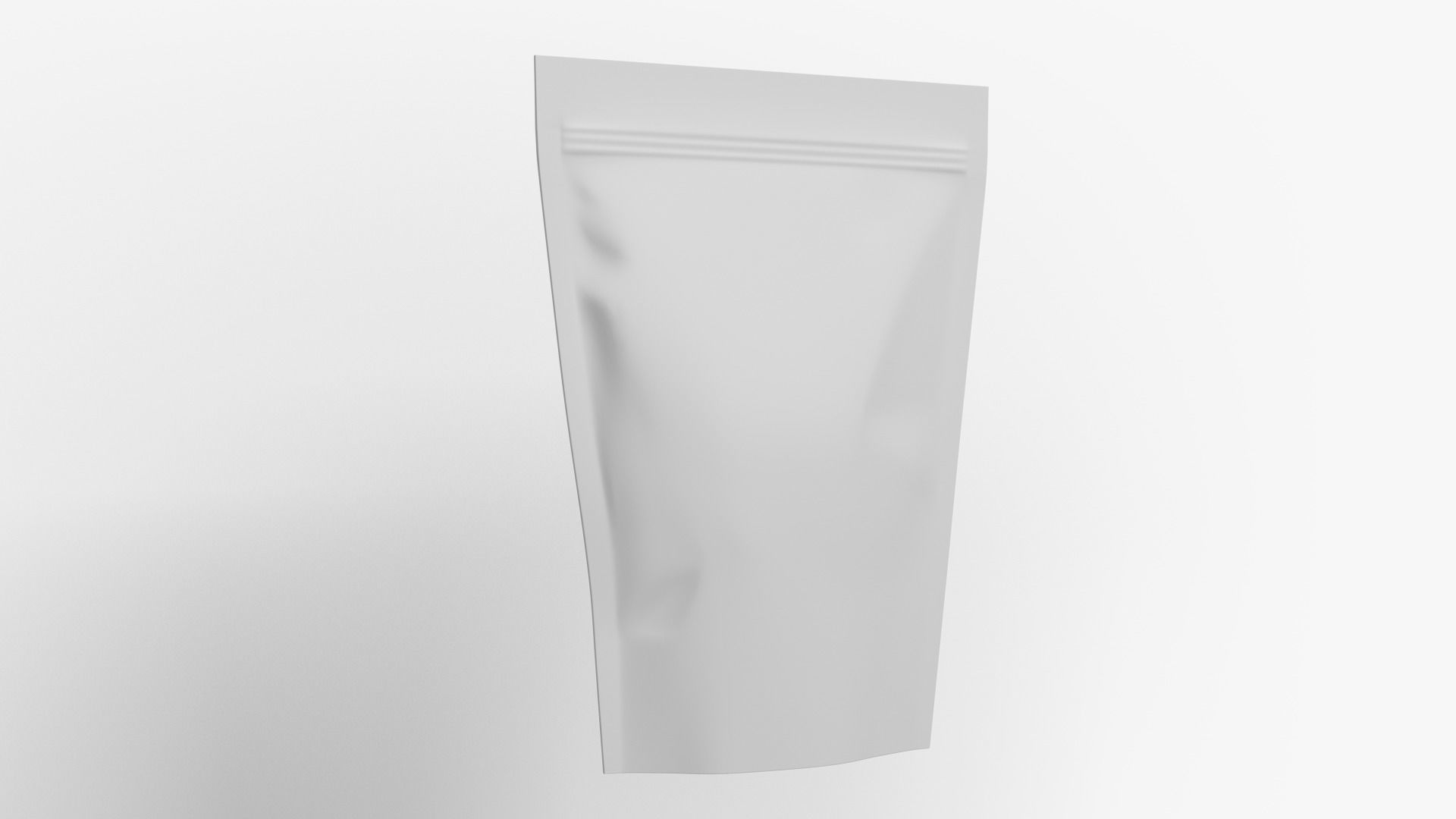 Aluminium Stand Up Pouch 3D model_9