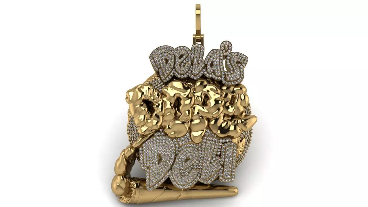 Dela Deli Pendant 3D print model_0