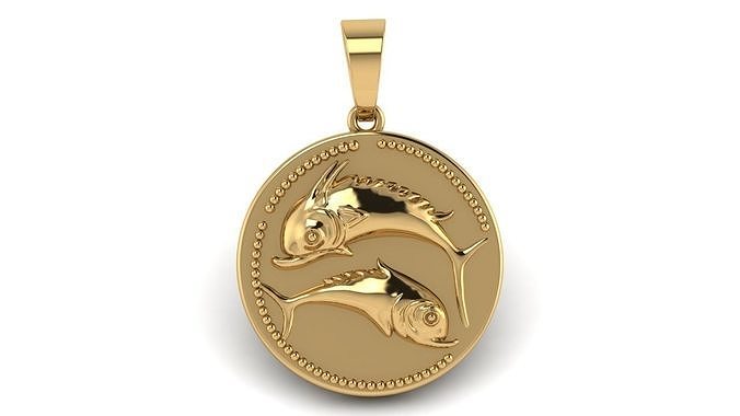 Fish Pendant 3D print model