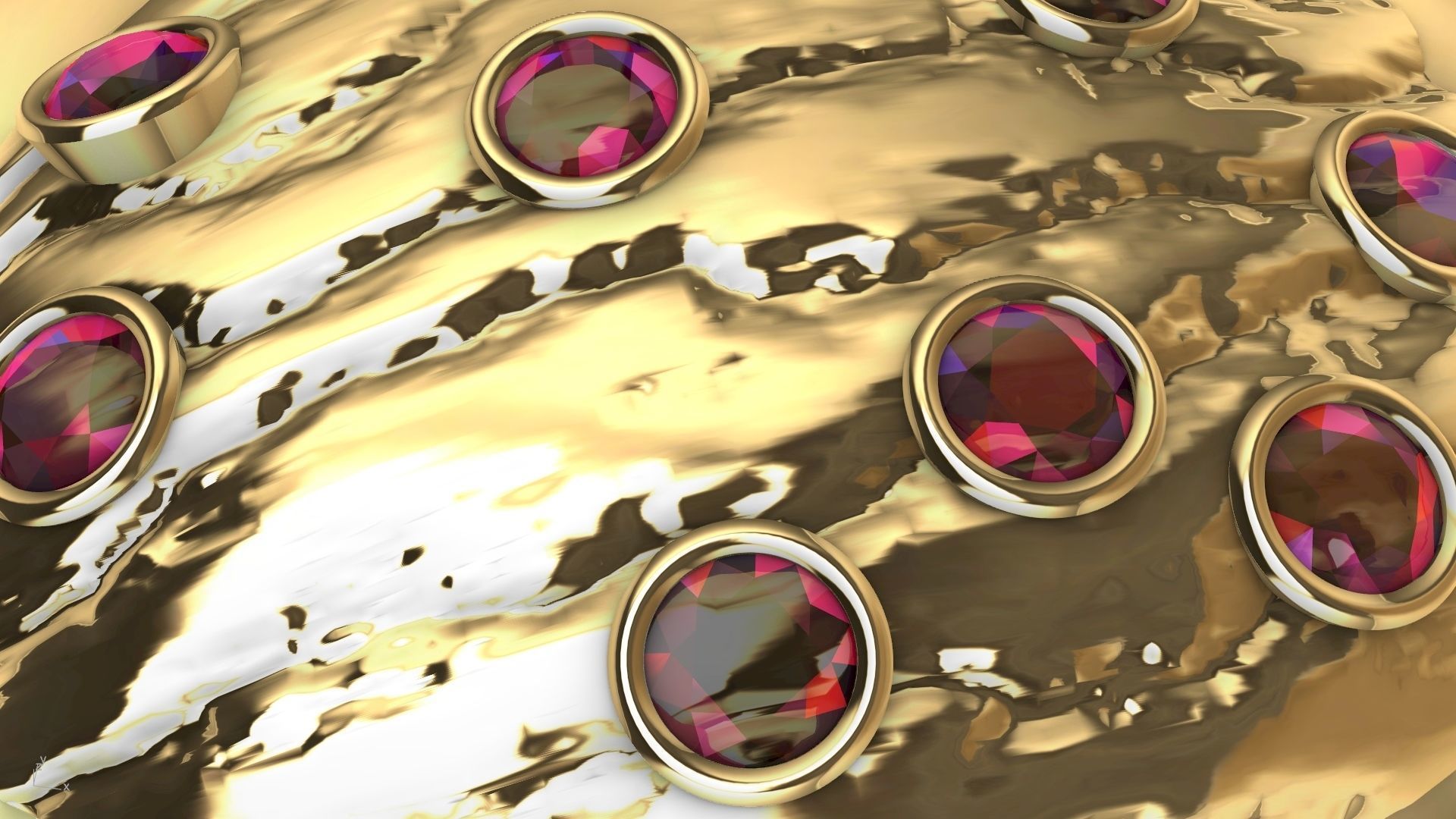 lady bug pendant stl verified  3D print model_27