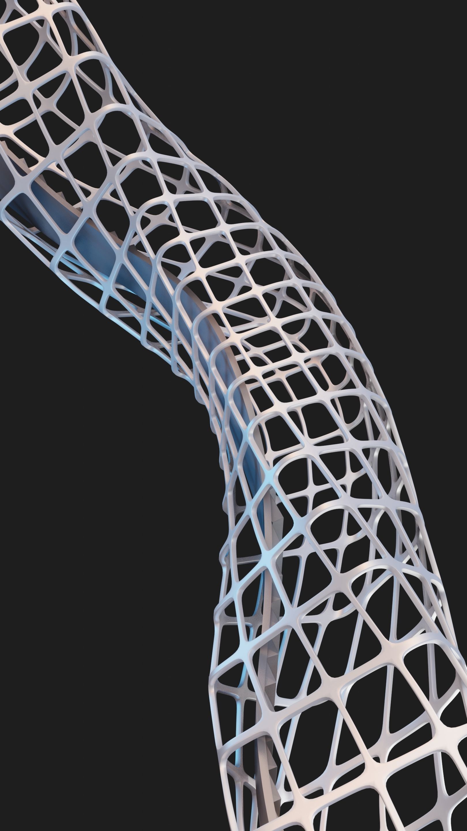 Futuristic Bridge 3D model_18