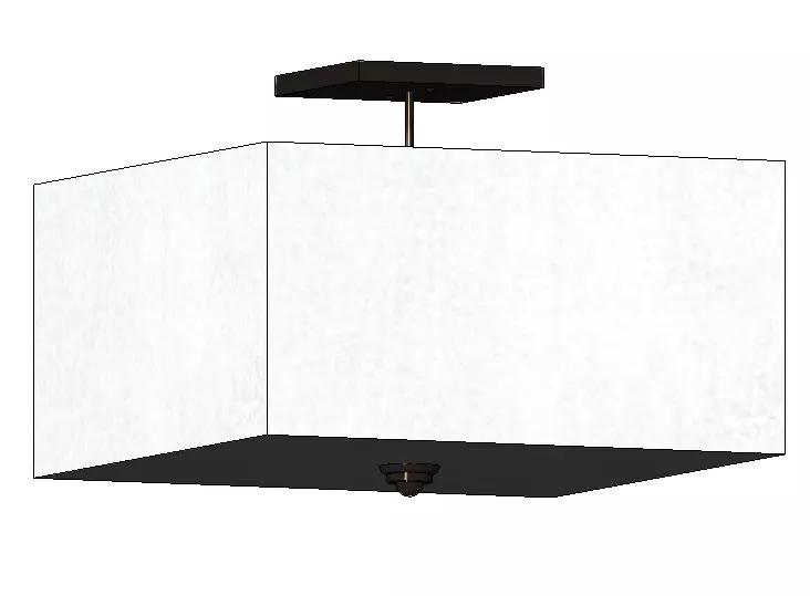 Light Revit Family 3D model_0