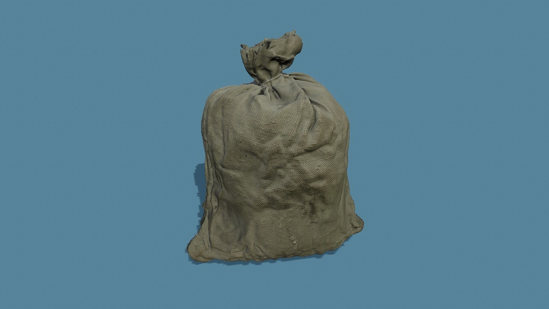 3D Scan Old Bag 01 Low-poly 3D model_4