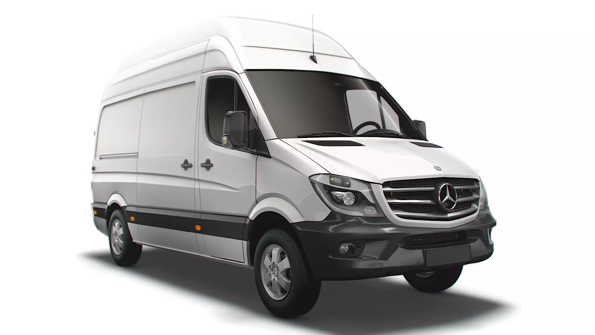 Mercedes Benz Sprinter Cargo Van L2H3 2018 3D model_0