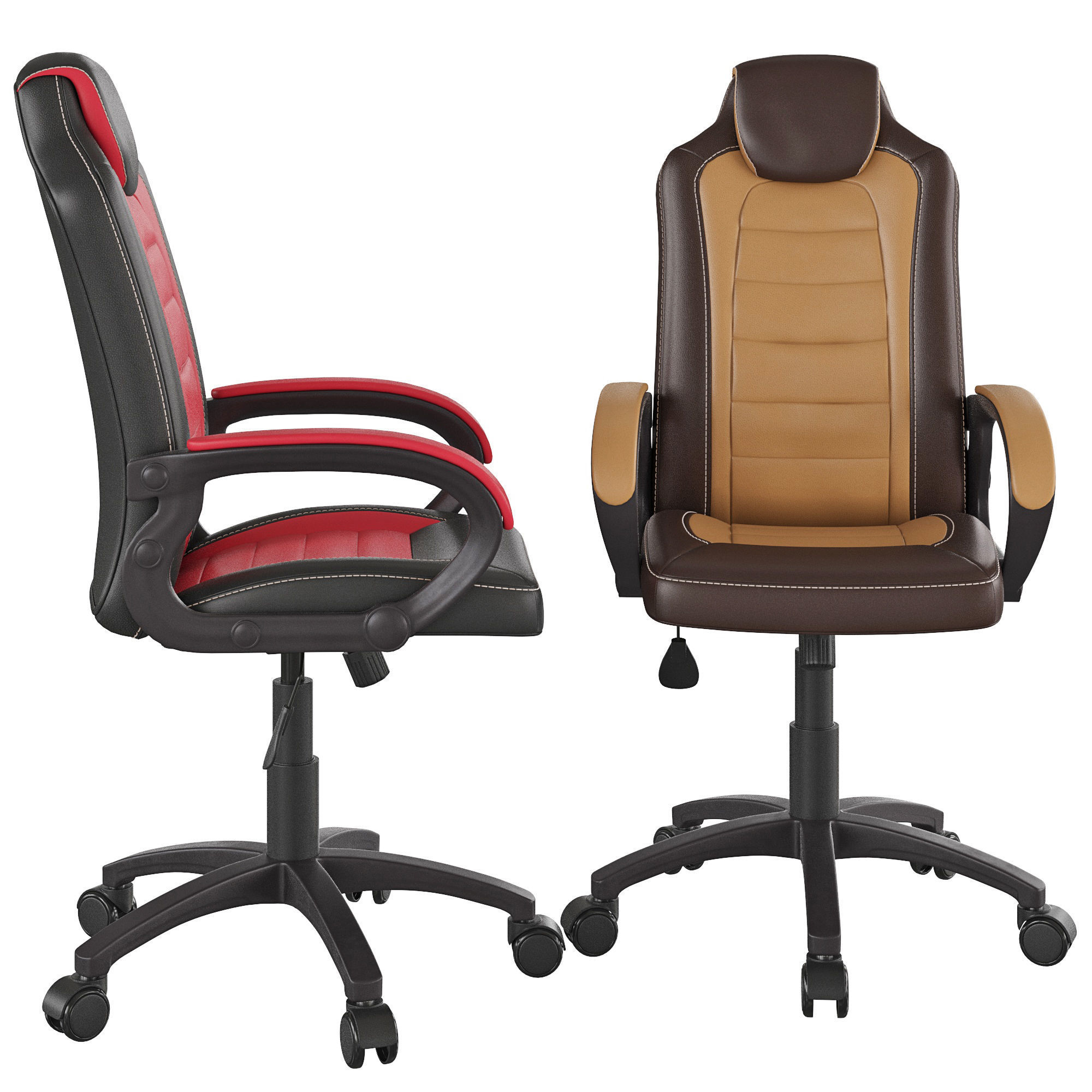 Computer chair Kadis 3D model_6