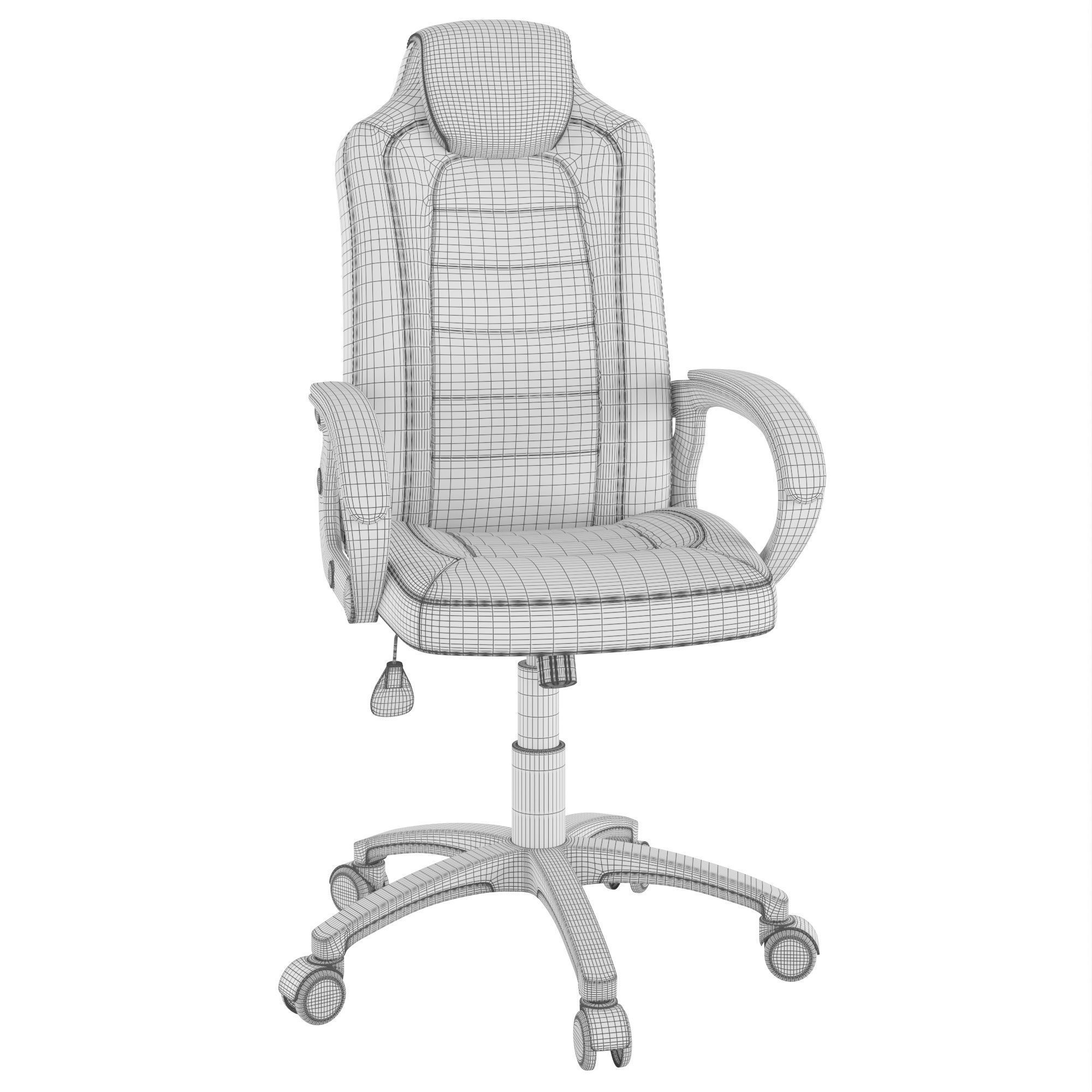 Computer chair Kadis 3D model_2