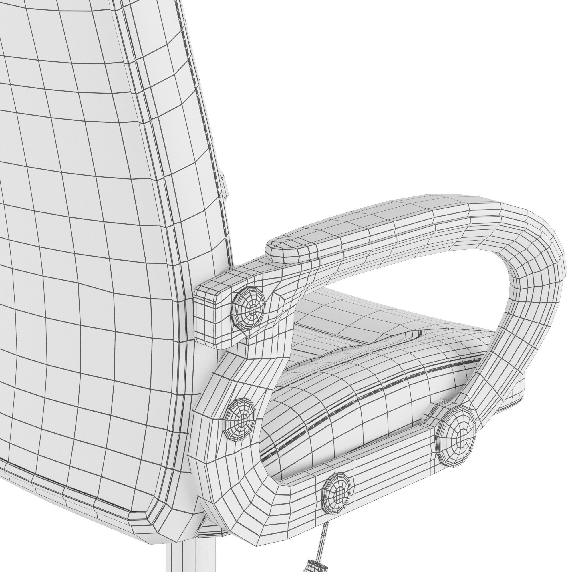 Computer chair Kadis 3D model_11