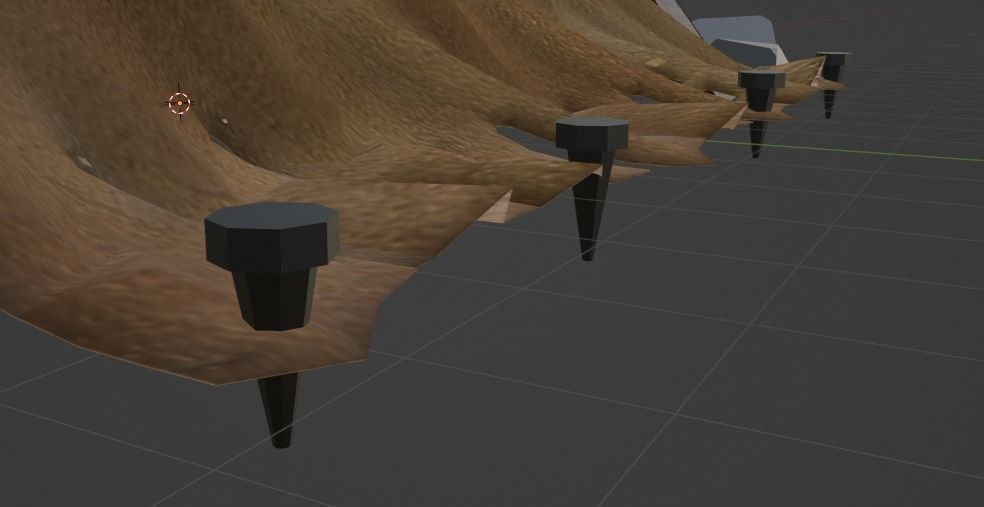 Tent - Tribal - Prehistoric Caveman Era Low-poly 3D model_8