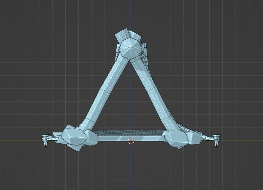 Tent - Tribal - Prehistoric Caveman Era Low-poly 3D model_14