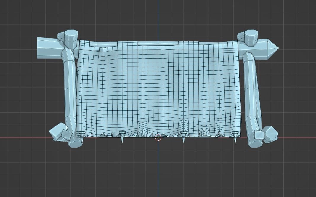 Tent - Tribal - Prehistoric Caveman Era Low-poly 3D model_15