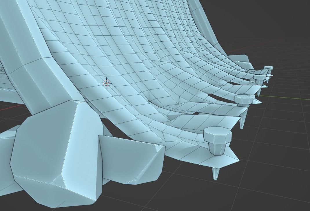 Tent - Tribal - Prehistoric Caveman Era Low-poly 3D model_13