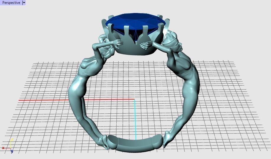 body ring 3D print model_14