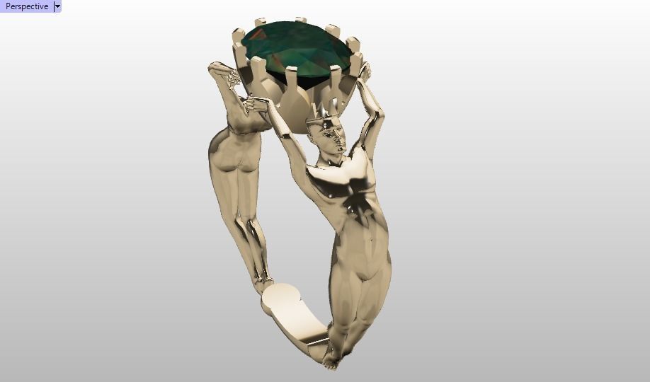 body ring 3D print model_17