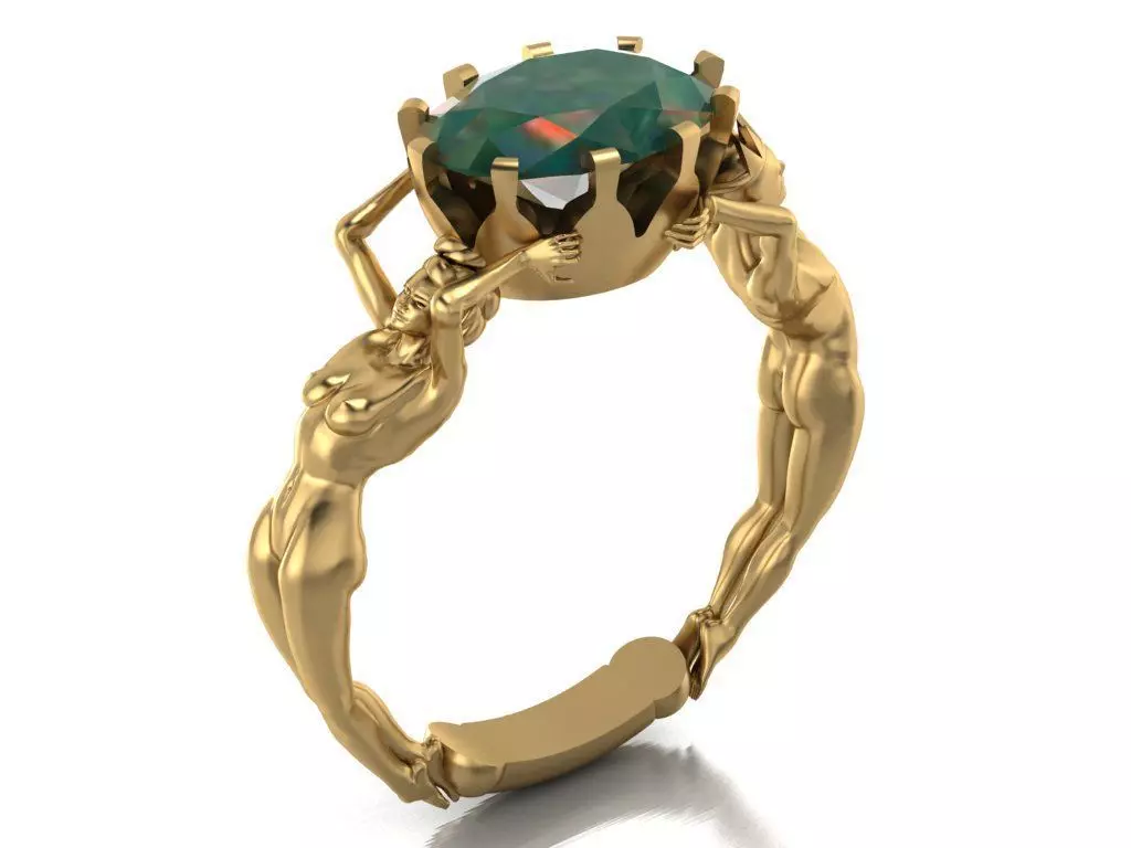 body ring 3D print model_0