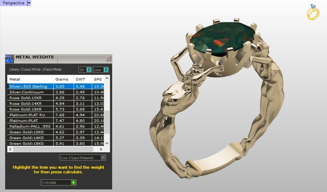 body ring 3D print model_7