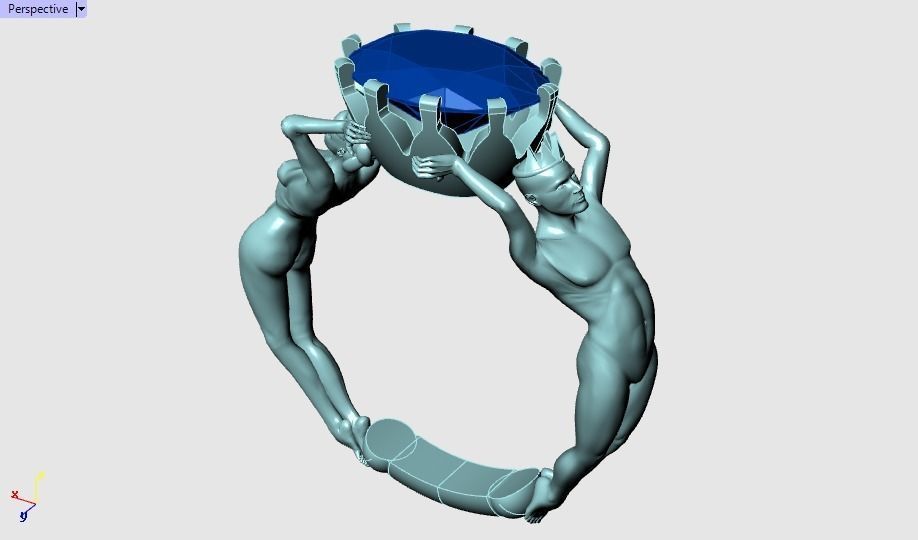 body ring 3D print model_13
