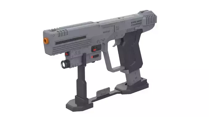 M6C - Halo - with LEDs backlight - Printable model - STL  3D print model