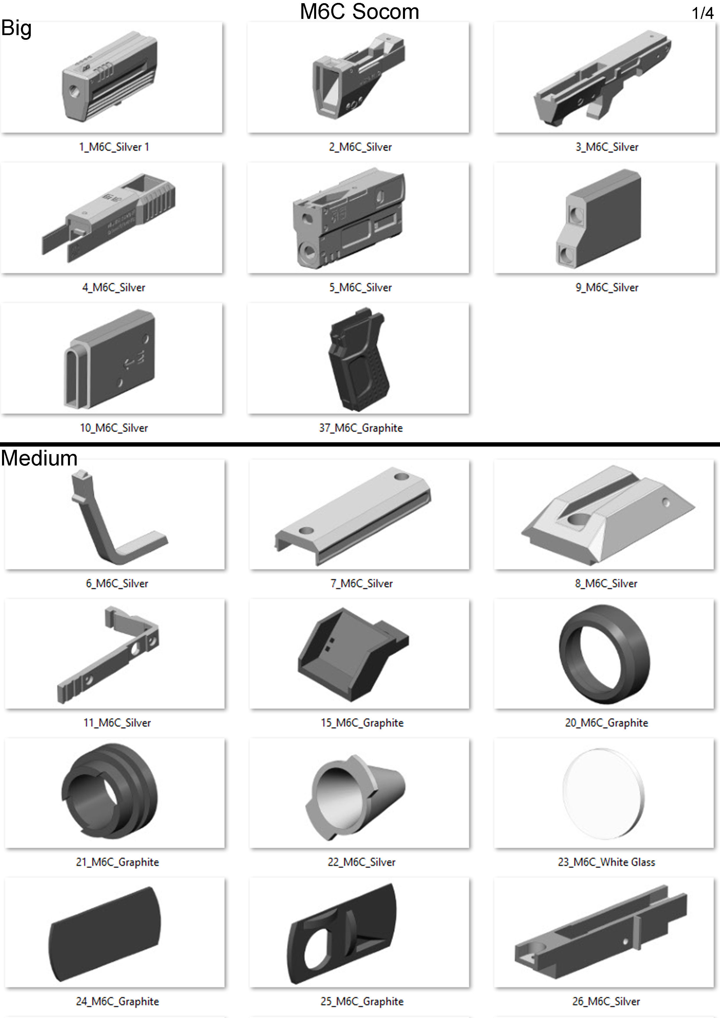 M6C - Halo - with LEDs backlight - Printable model - STL  3D print model_11