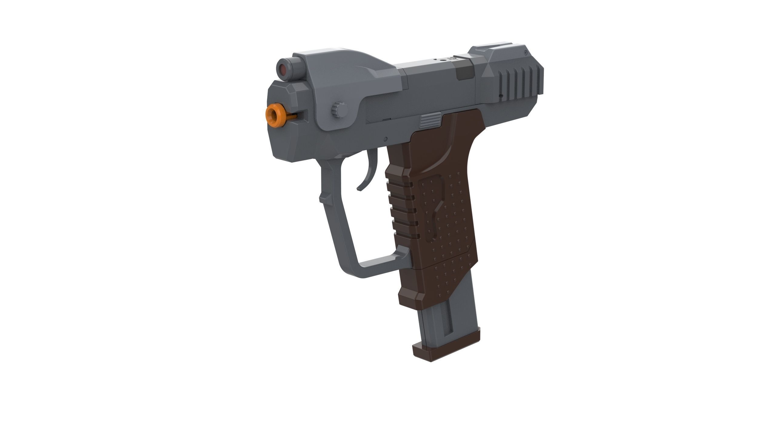 M6D - Halo - with LEDs backlight - Printable model - STL 3D print model_2