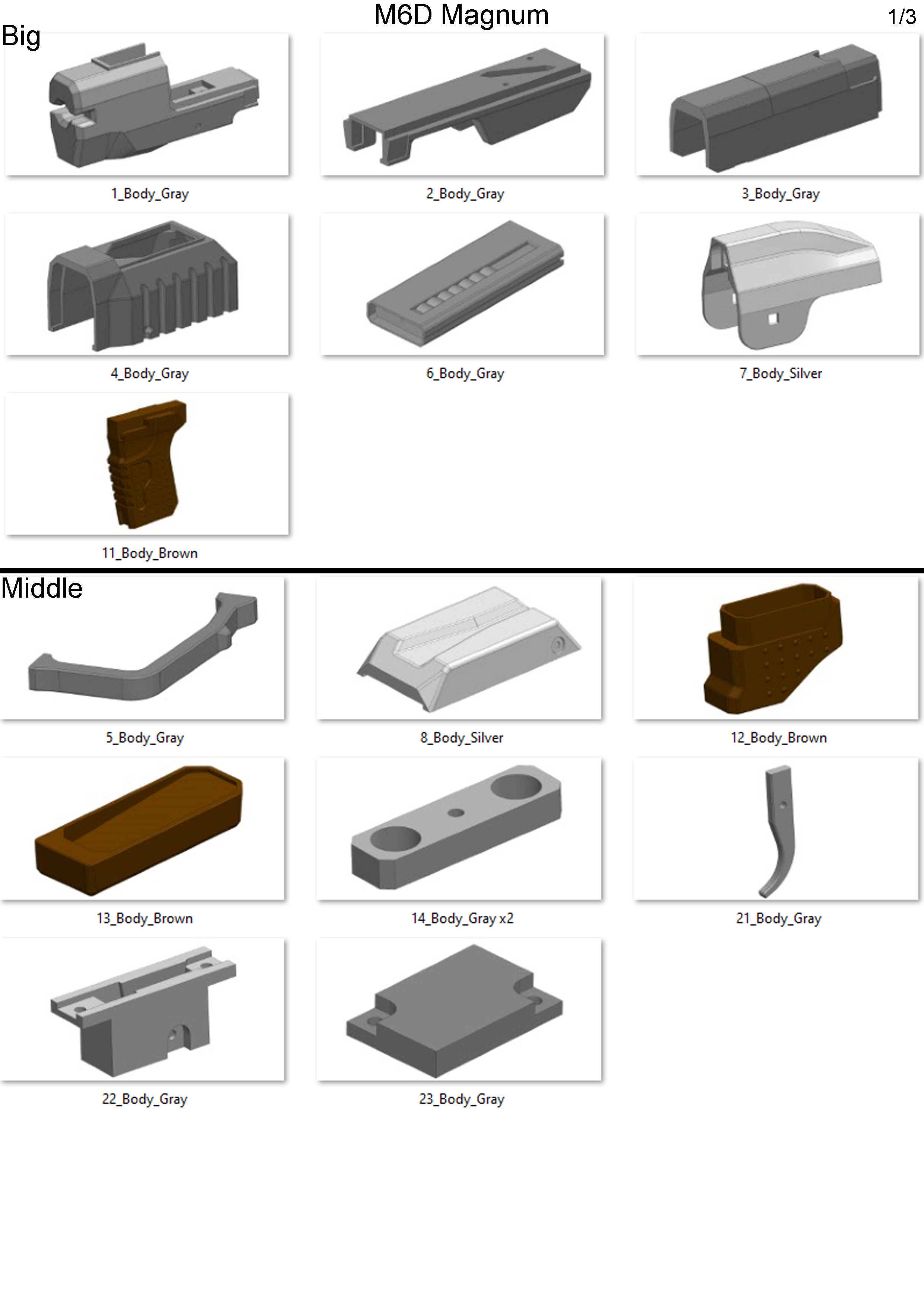 M6D - Halo - with LEDs backlight - Printable model - STL 3D print model_16