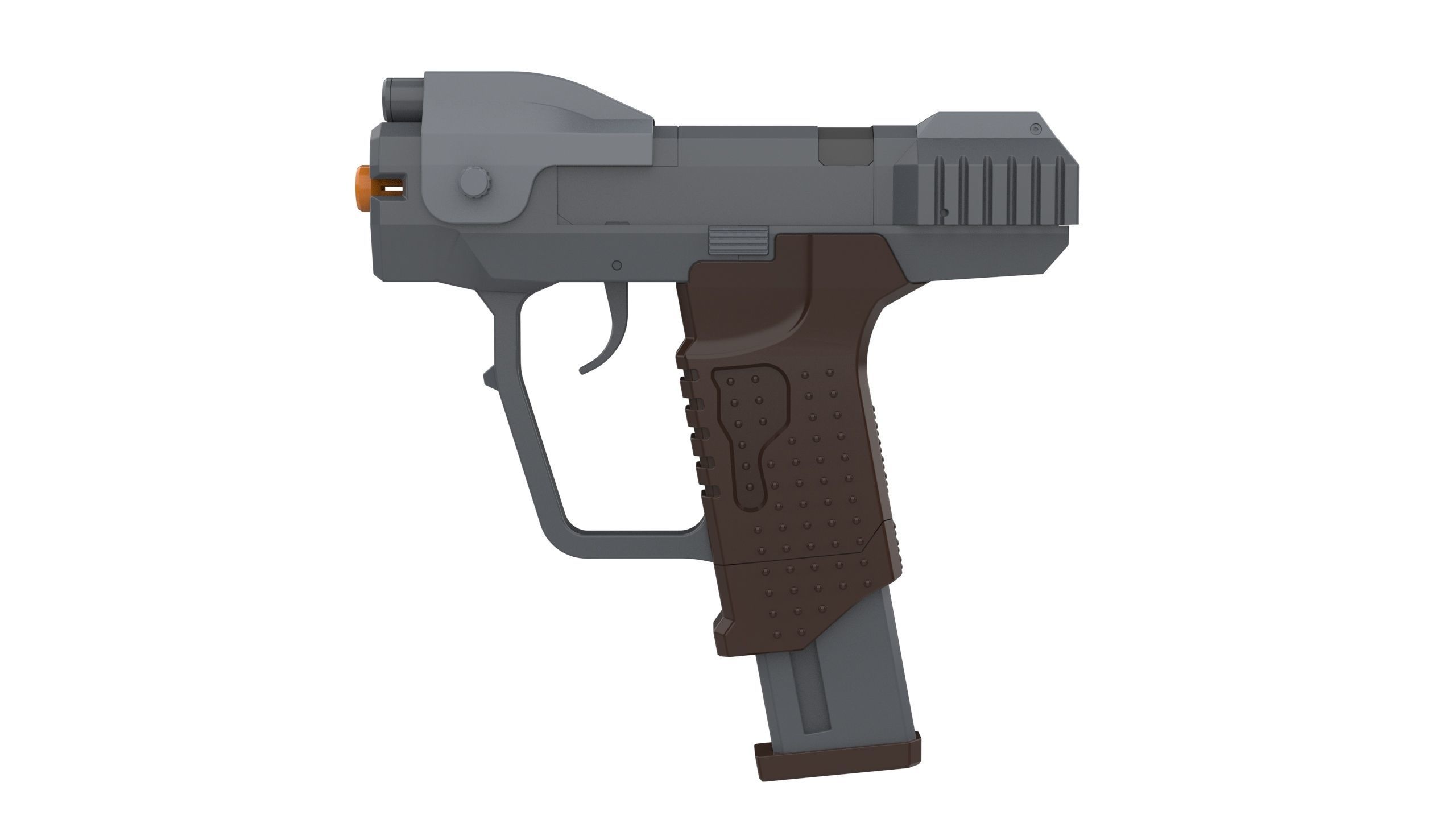 M6D - Halo - with LEDs backlight - Printable model - STL 3D print model_4