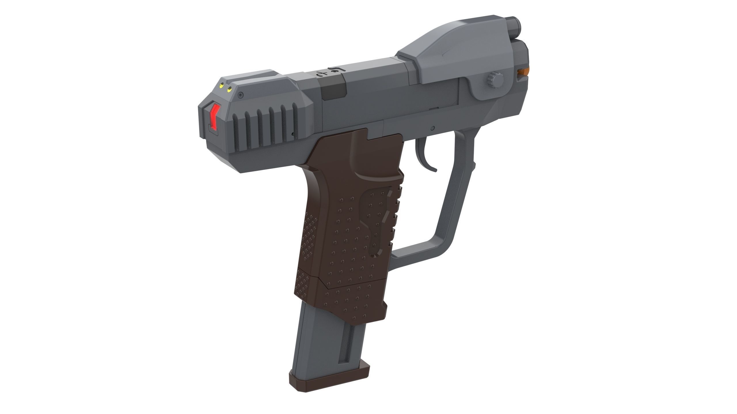 M6D - Halo - with LEDs backlight - Printable model - STL 3D print model_6