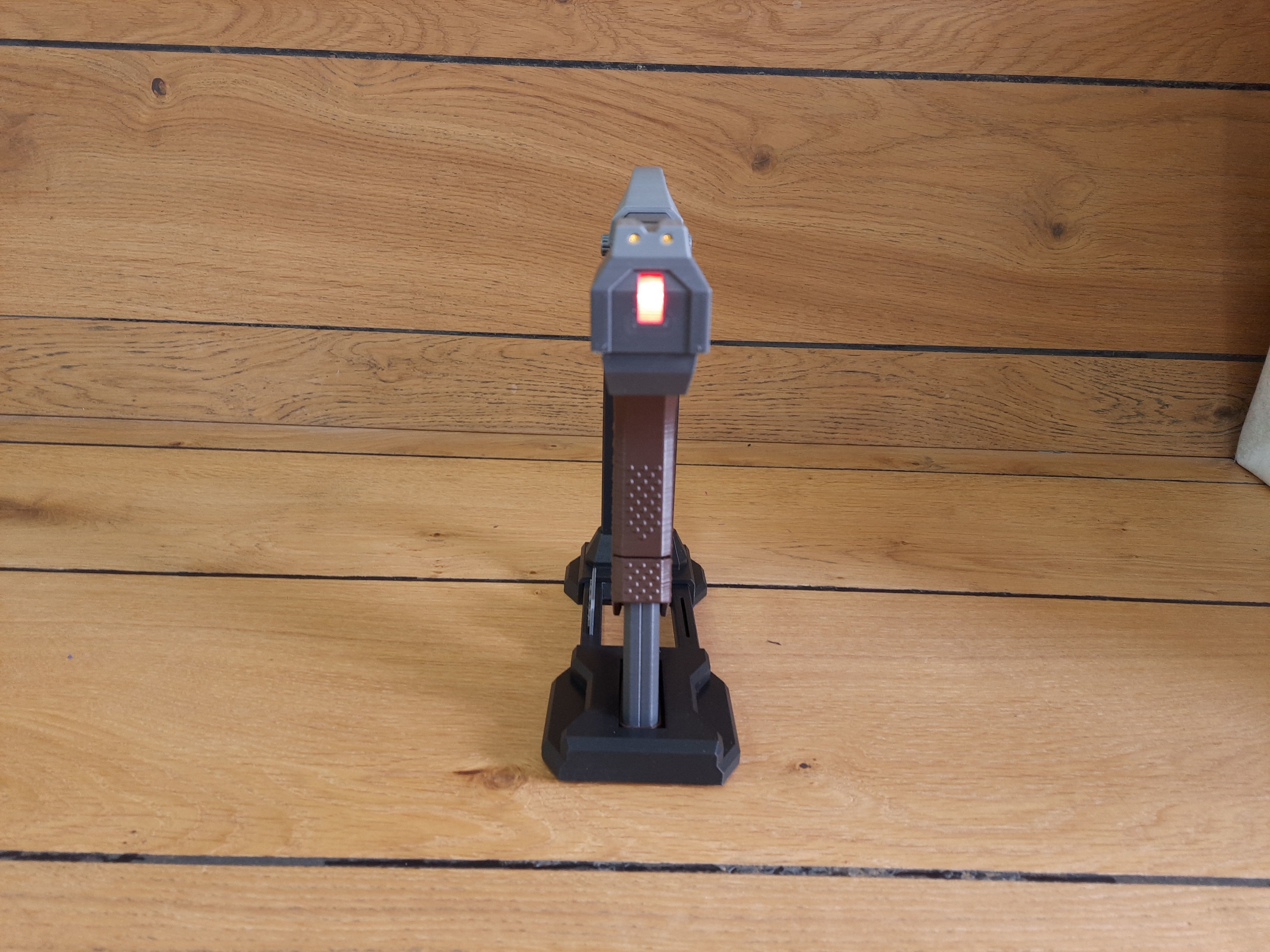 M6D - Halo - with LEDs backlight - Printable model - STL 3D print model_23