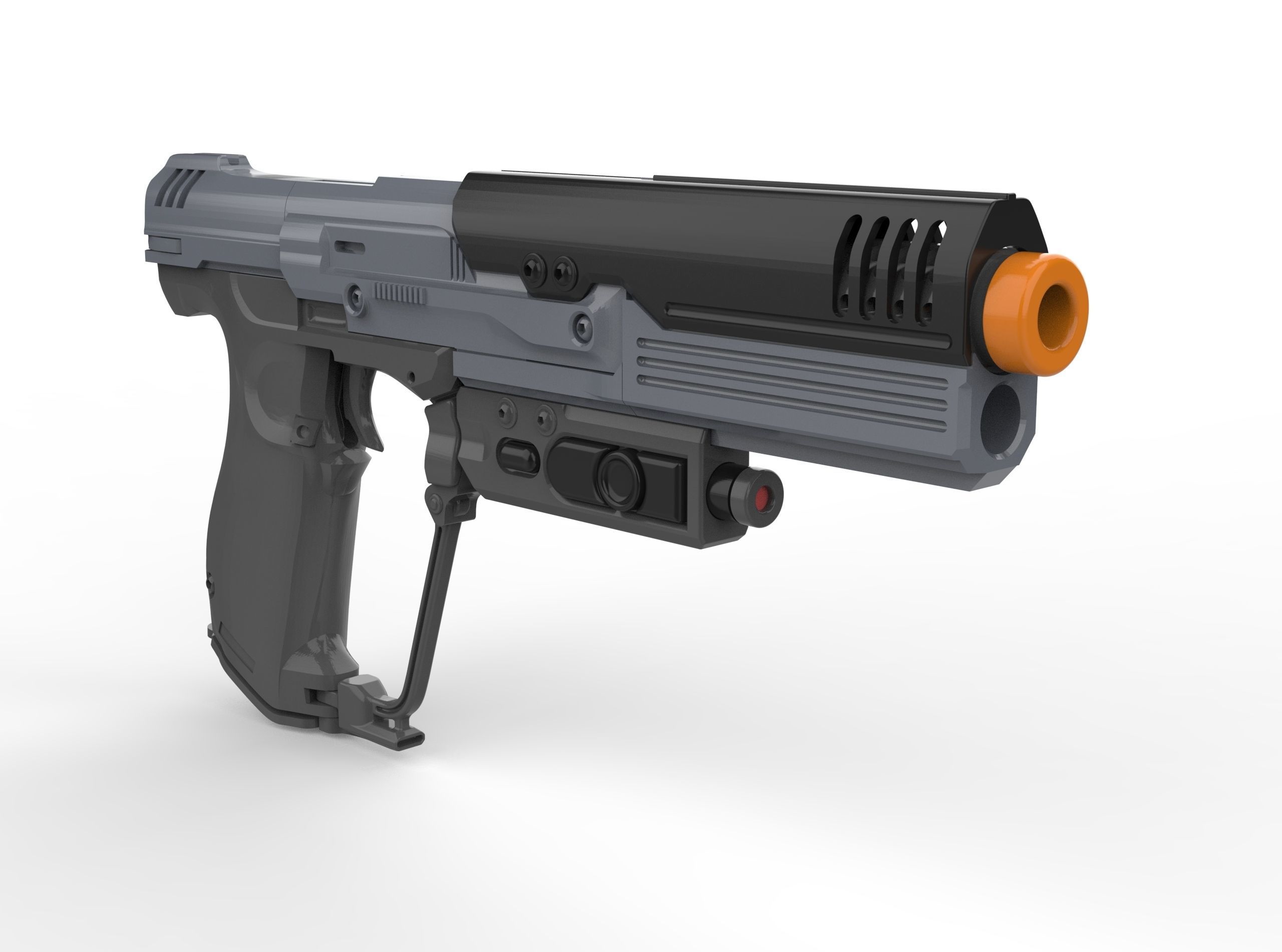 M6H2T - Halo - with LEDs backlight - Printable model - STL 3D print model_9