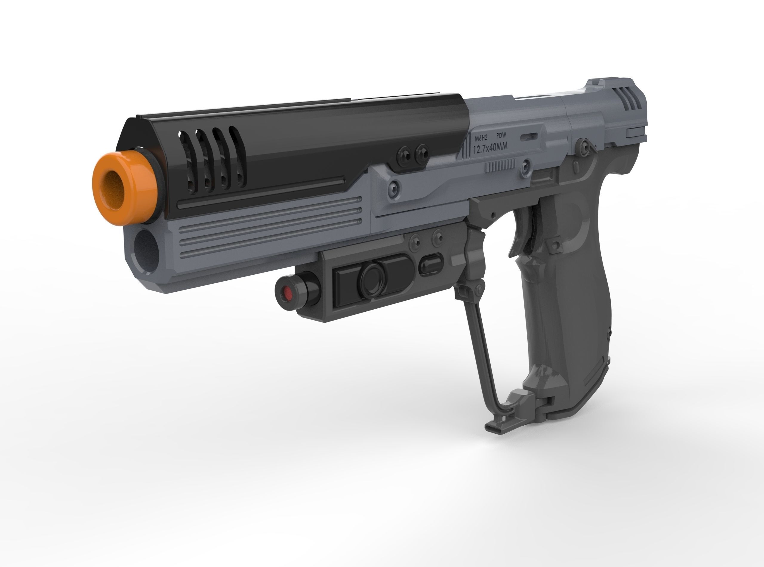 M6H2T - Halo - with LEDs backlight - Printable model - STL 3D print model_8