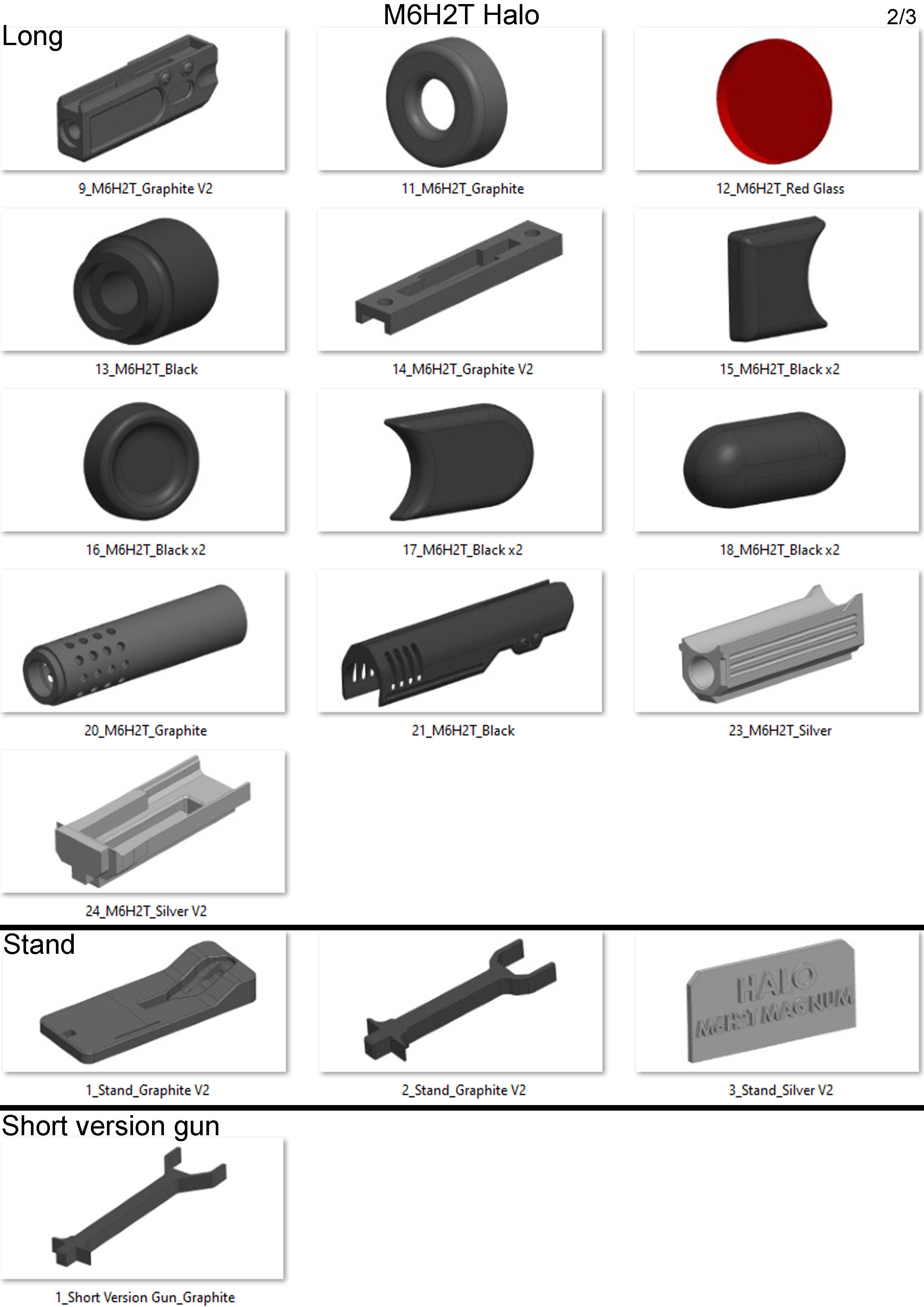 M6H2T - Halo - with LEDs backlight - Printable model - STL 3D print model_12