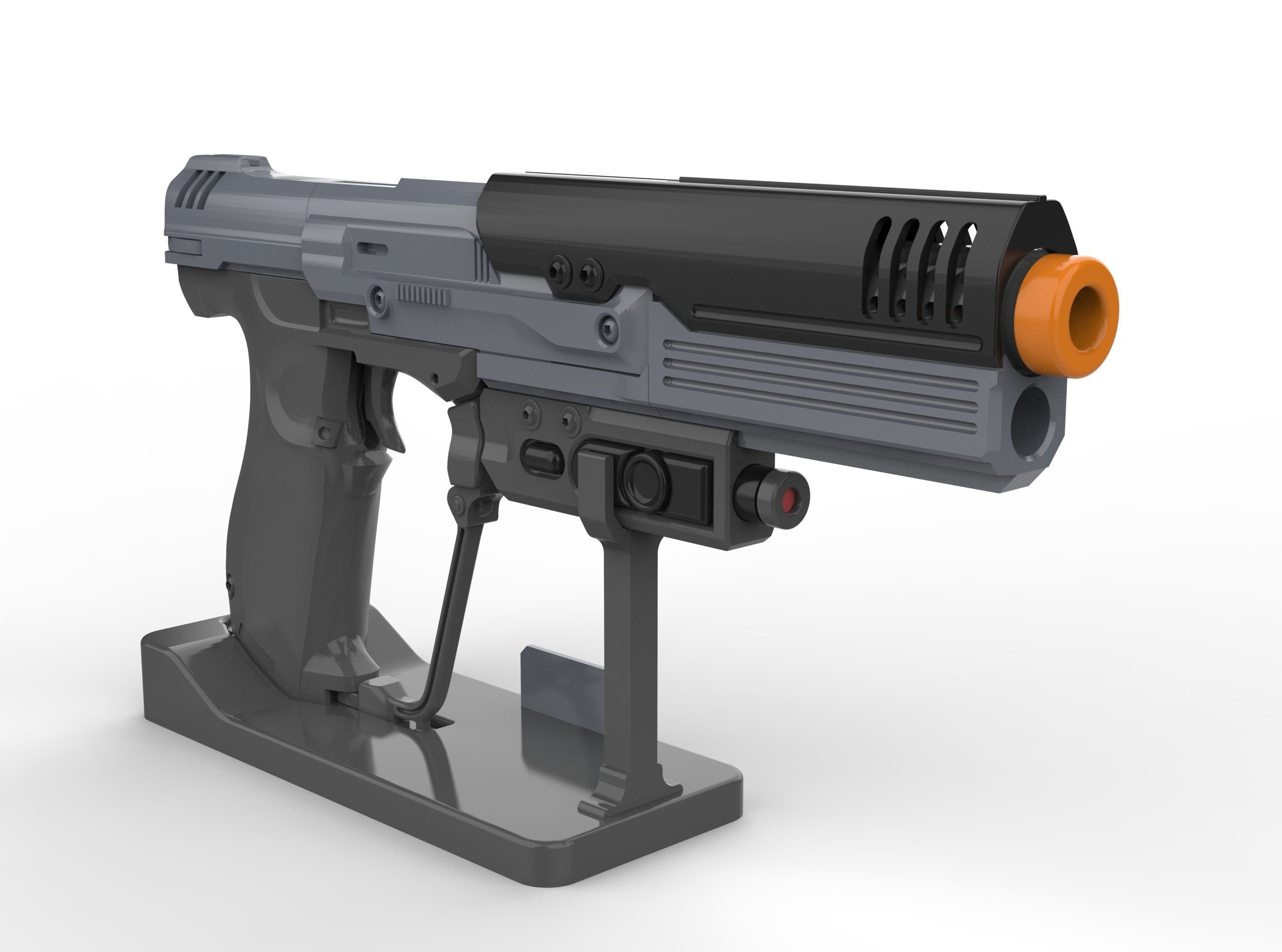 M6H2T - Halo - with LEDs backlight - Printable model - STL 3D print model_3