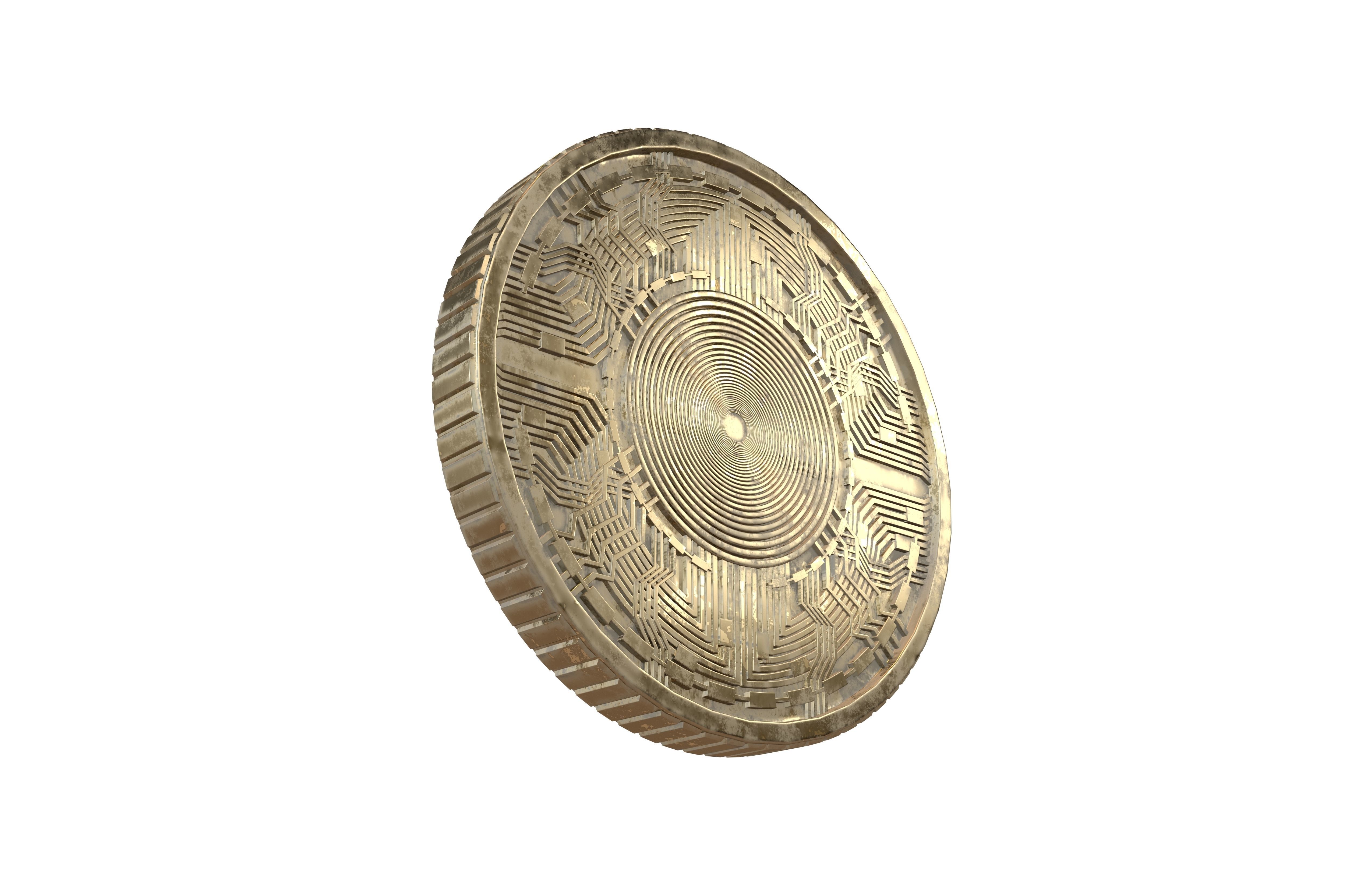 BitTorrent Coin v6 006 3D model_7