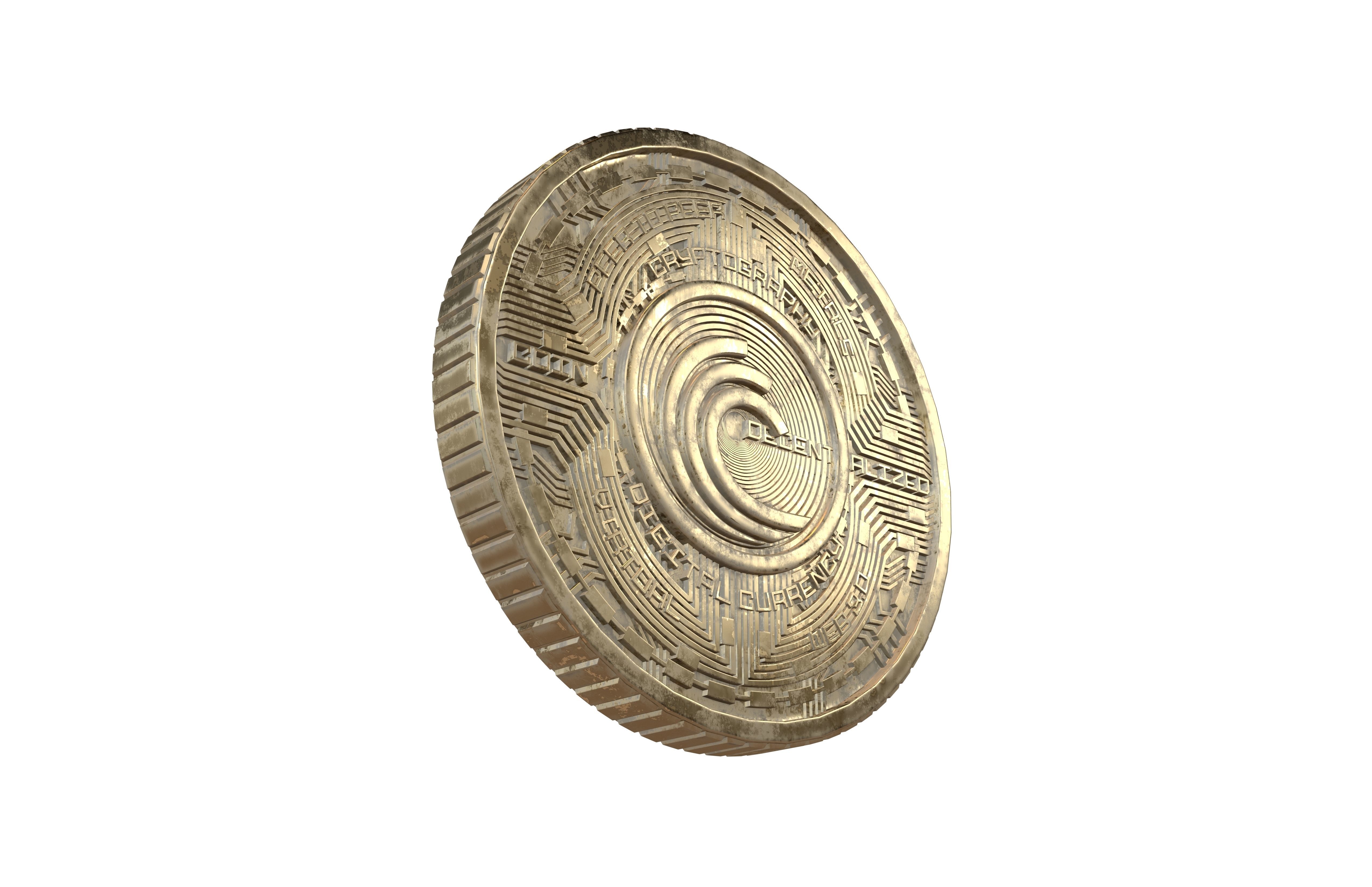 BitTorrent Coin v6 006 3D model_3