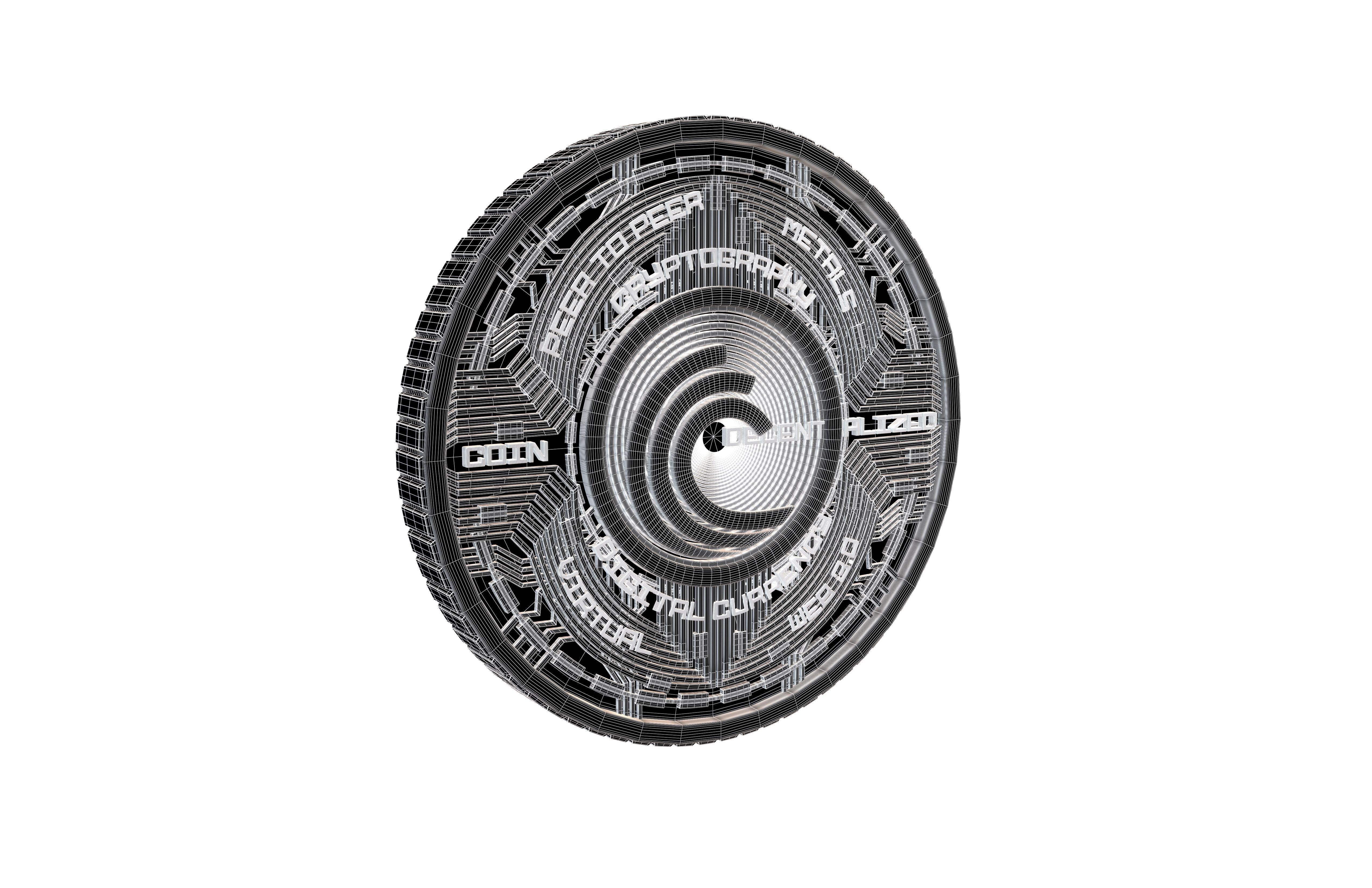 BitTorrent Coin v6 006 3D model_8