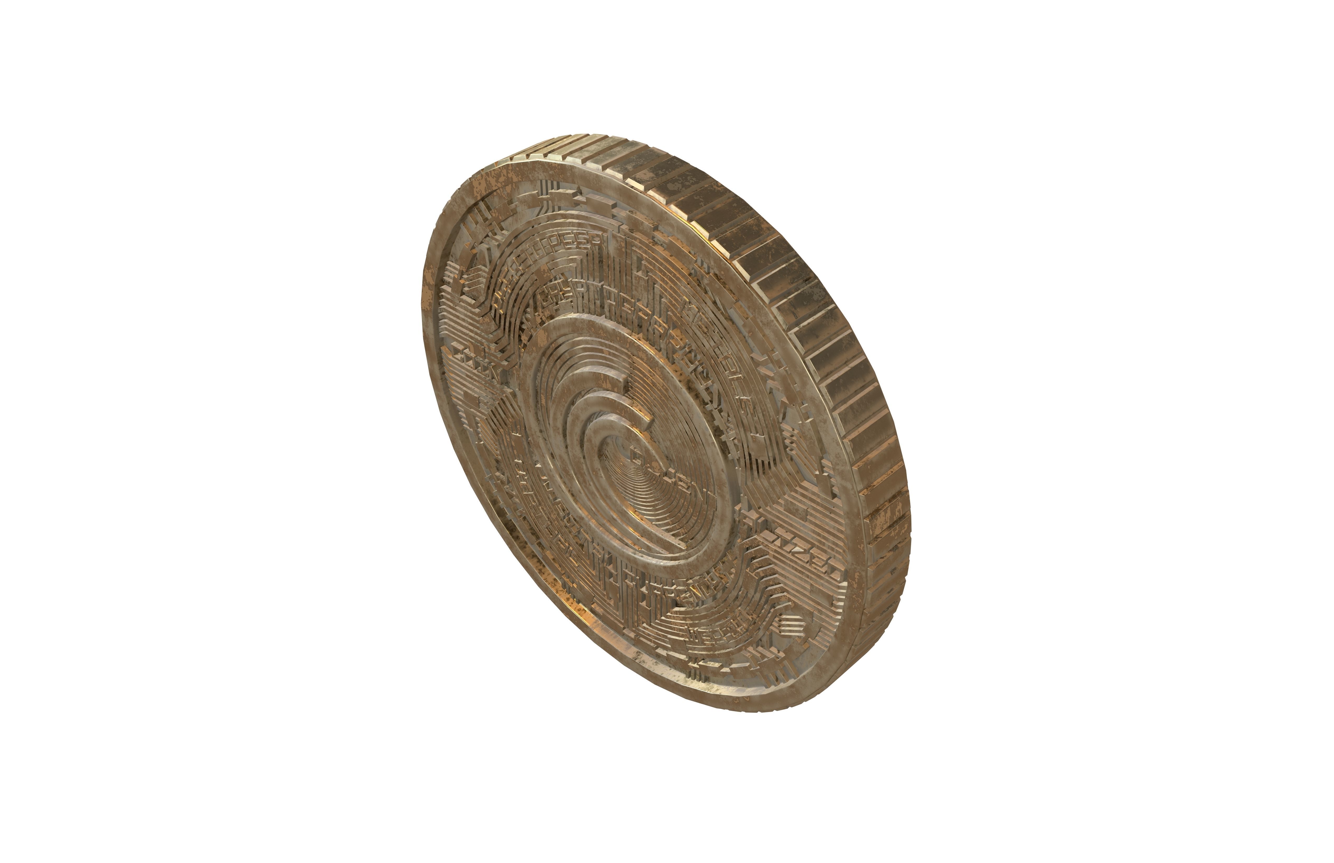 BitTorrent Coin v6 006 3D model_2