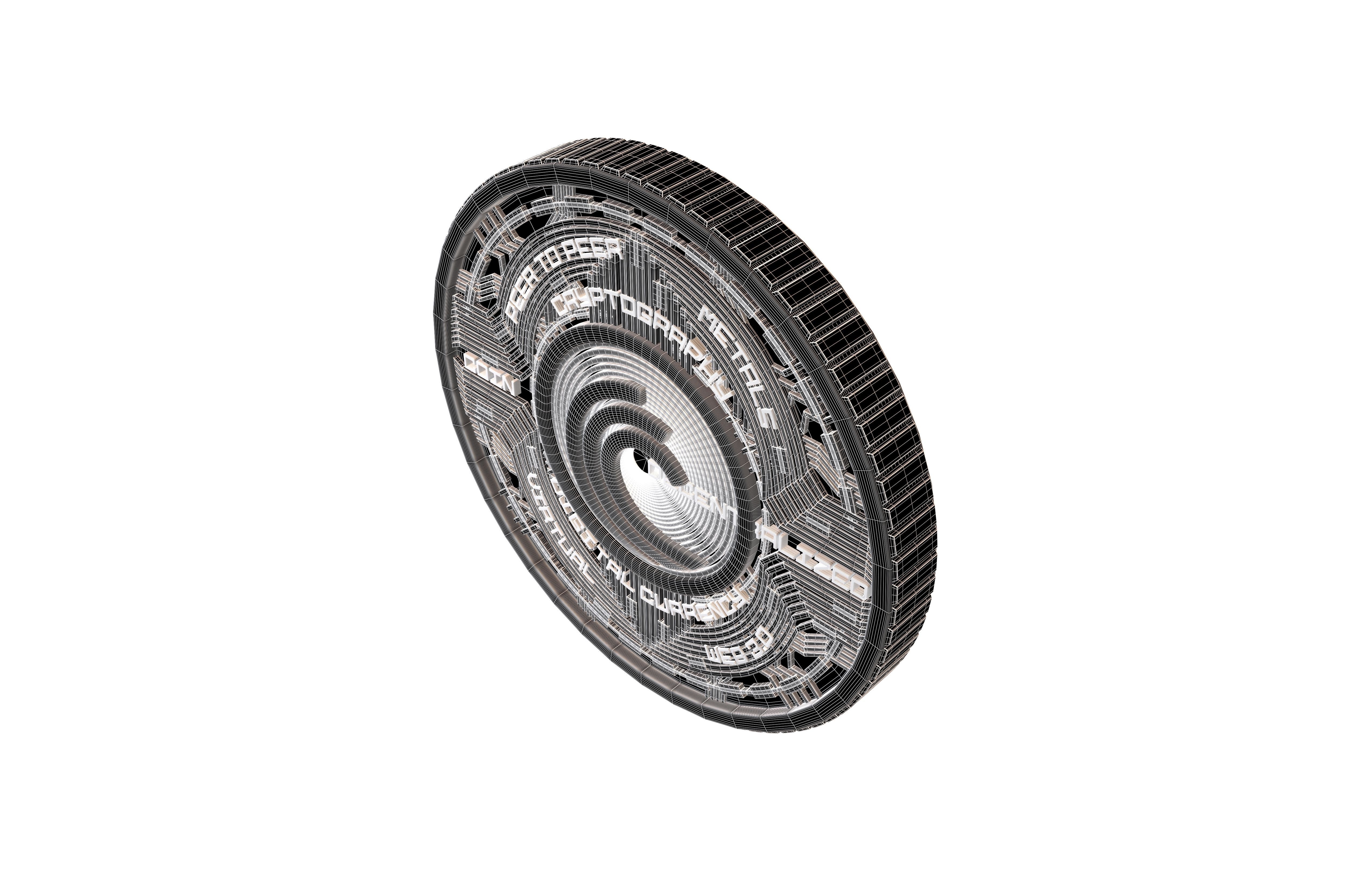 BitTorrent Coin v6 006 3D model_9