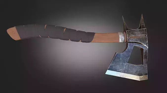Axe military weapon PBR game readey 
