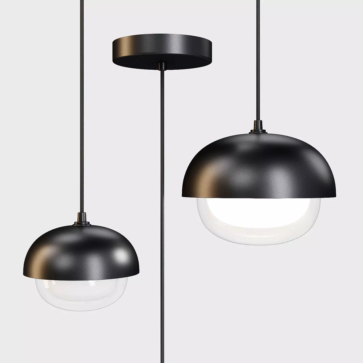 Tooy Muse 554-21-22 - Pendant Lamp 3D model_0