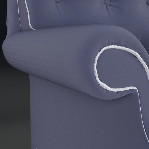 Sofa Galimberty nino 3D model 7