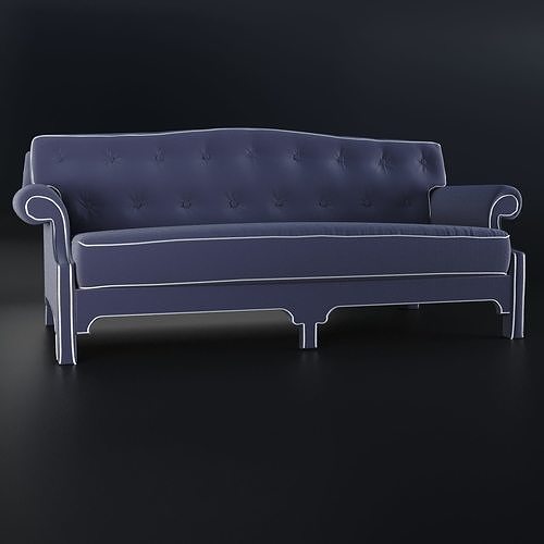 Sofa Galimberty nino 3D model 3