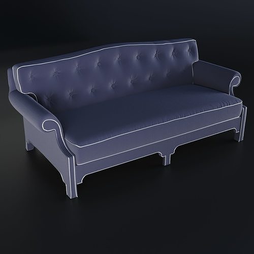 Sofa Galimberty nino 3D model 6