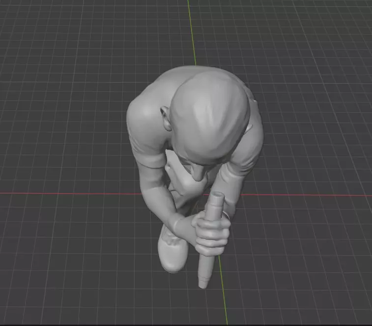 Chester Bennington 3D print model_6