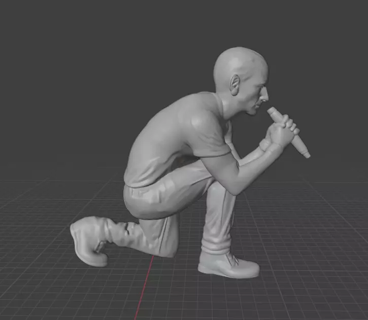 Chester Bennington 3D print model_24