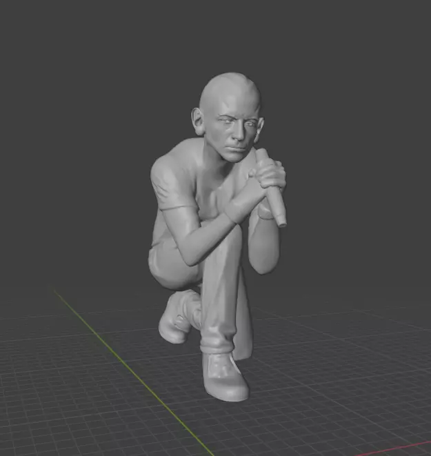 Chester Bennington 3D print model_21