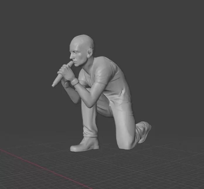 Chester Bennington 3D print model_27