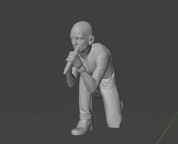 Chester Bennington 3D print model_1