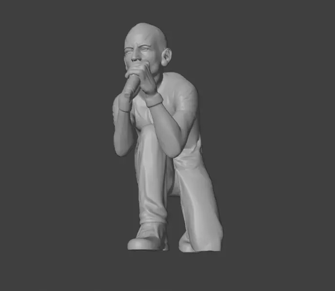 Chester Bennington 3D print model_2