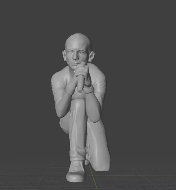 Chester Bennington 3D print model_8