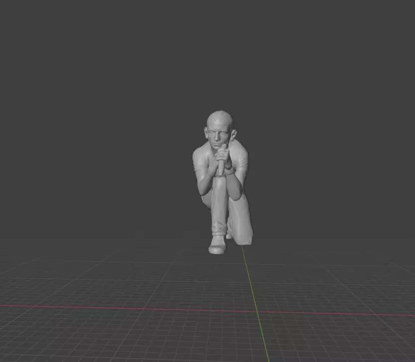 Chester Bennington 3D print model_0